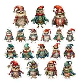 SIMPLY STATED SIMPLY STATED CHRISTMAS OWLS EPHEMERA