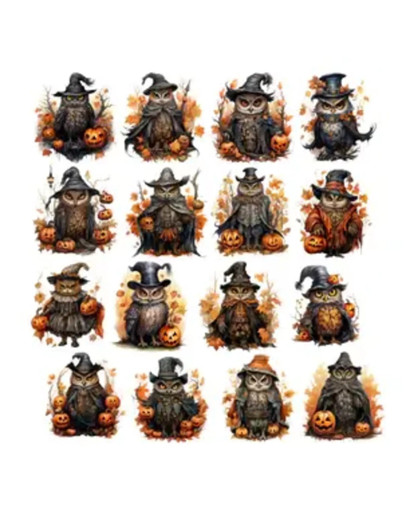 SIMPLY STATED SIMPLY STATED SPOOKY OWLS EPHEMERA