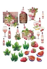 SIMPLY STATED SIMPLY STATED WINE O CLOCK ROSE EPHEMERA