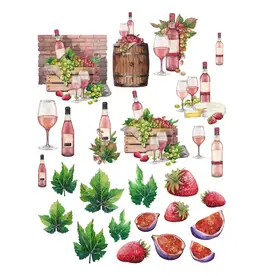 SIMPLY STATED SIMPLY STATED WINE O CLOCK ROSE EPHEMERA