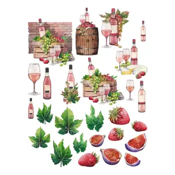 SIMPLY STATED SIMPLY STATED WINE O CLOCK ROSE EPHEMERA