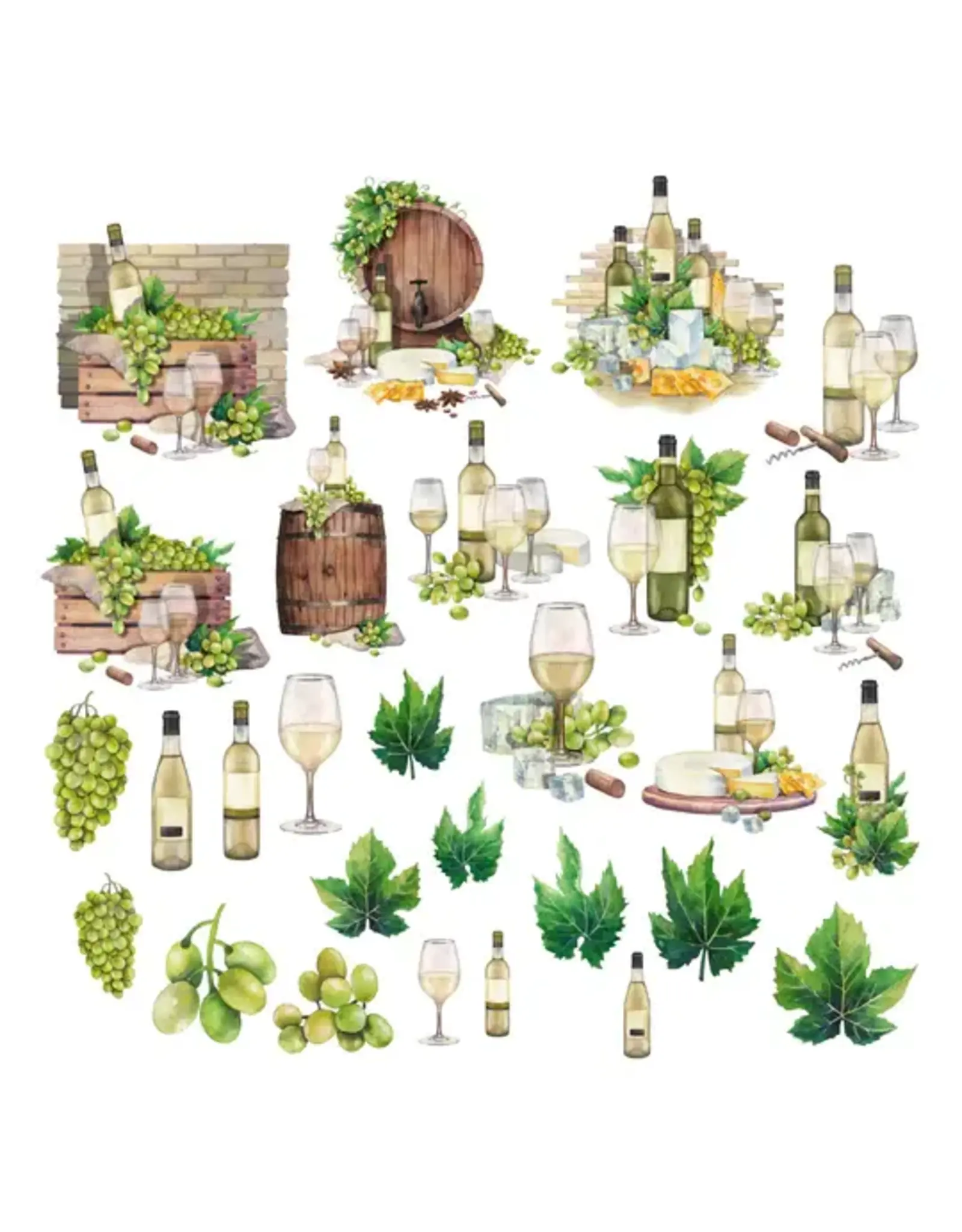 SIMPLY STATED SIMPLY STATED WINE O CLOCK WHITES EPHEMERA