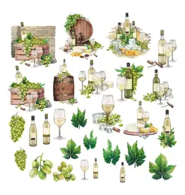 SIMPLY STATED SIMPLY STATED WINE O CLOCK WHITES EPHEMERA