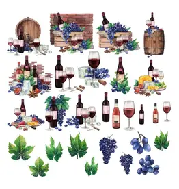 SIMPLY STATED SIMPLY STATED WINE O CLOCK REDS EPHEMERA