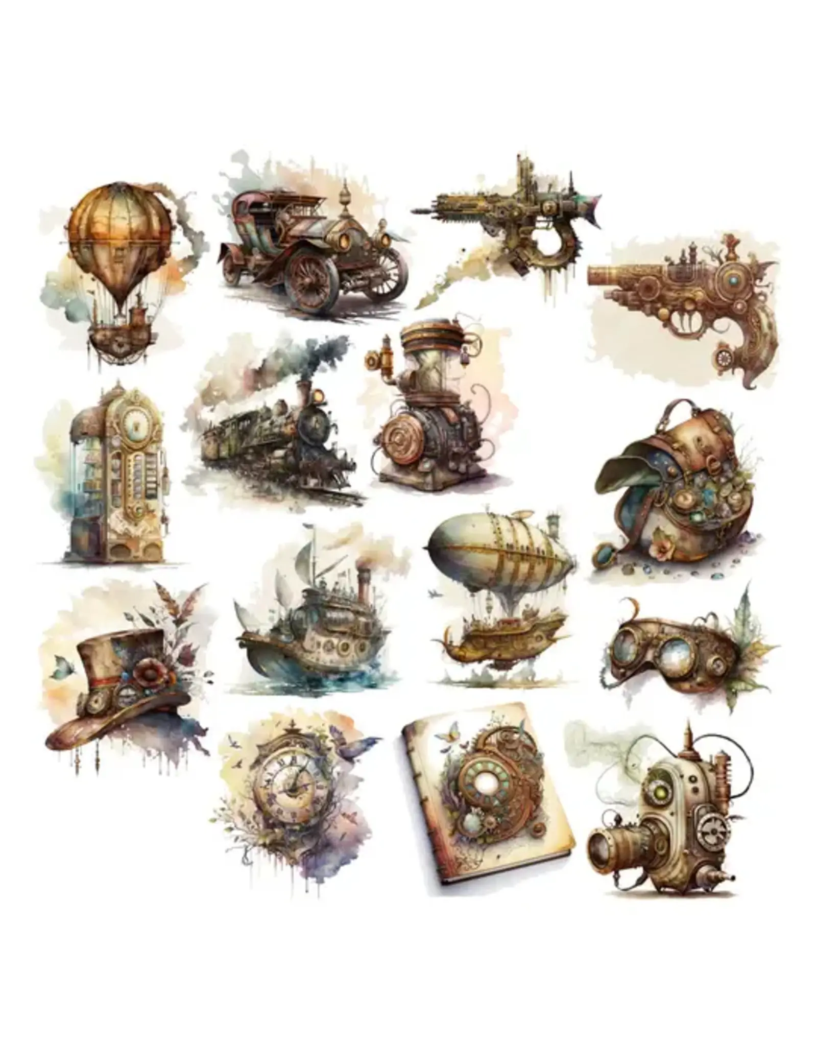 SIMPLY STATED SIMPLY STATED STEAMPUNK CITY EPHEMERA