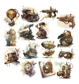 SIMPLY STATED SIMPLY STATED STEAMPUNK CITY EPHEMERA