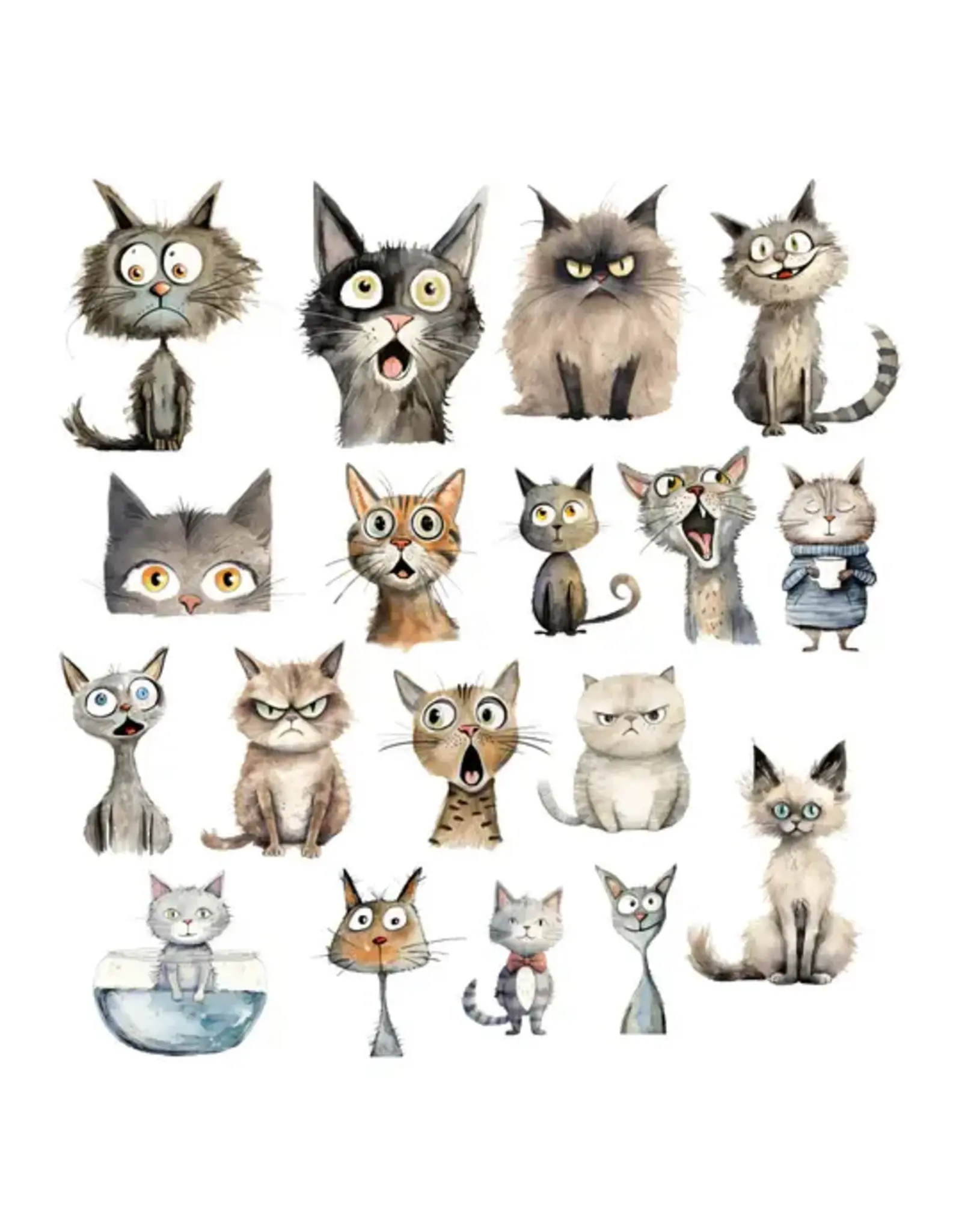 SIMPLY STATED SIMPLY STATED QUIRKY CATS EPHEMERA