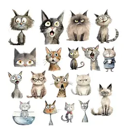 SIMPLY STATED SIMPLY STATED QUIRKY CATS EPHEMERA