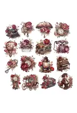 SIMPLY STATED SIMPLY STATED FLORAL STEAMPUNK EPHEMERA