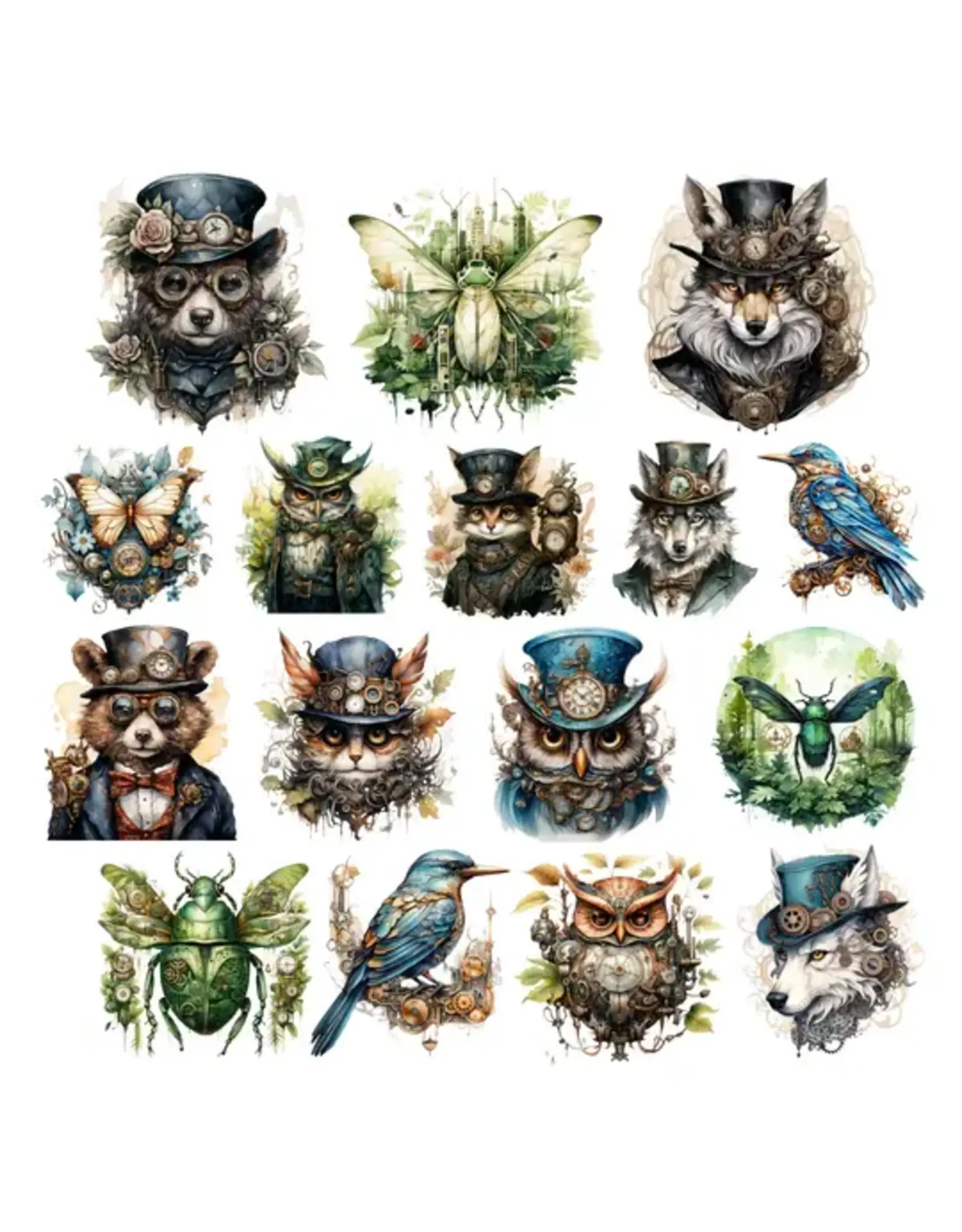 SIMPLY STATED SIMPLY STATED COGWOOD GROVE CRITTERS EPHEMERA