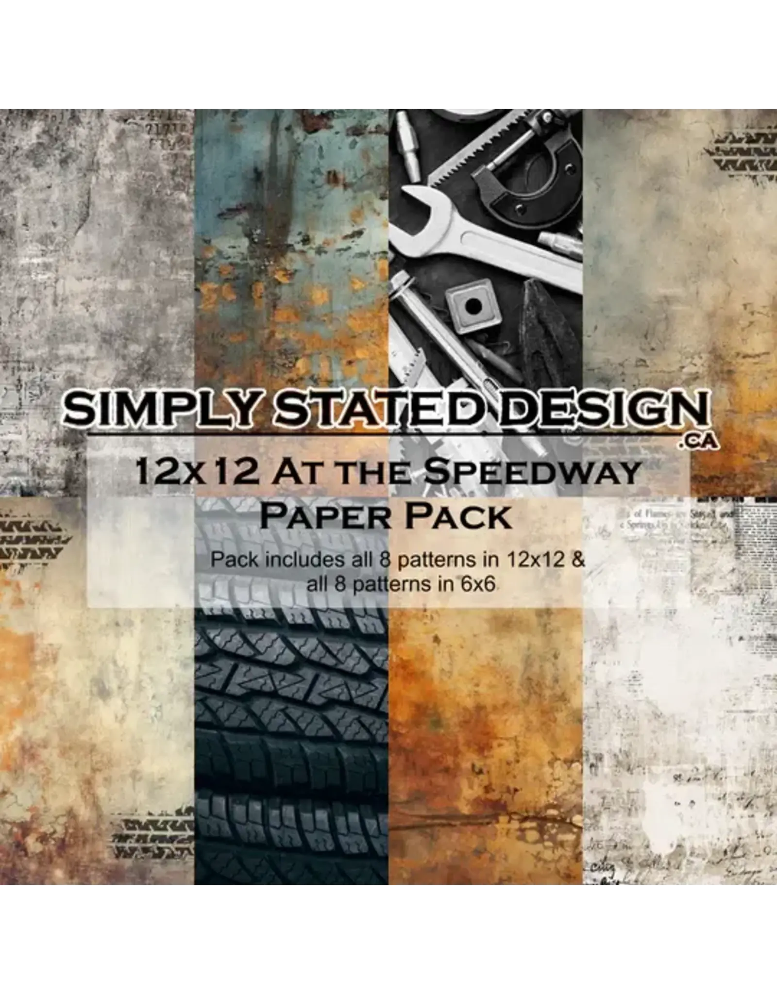 SIMPLY STATED SIMPLY STATED AT THE SPEEDWAY 12x12 PAPER PACK