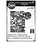 SIZZIX SIZZIX TIM HOLTZ MULTI-LEVEL TEXTURE FADES VAULT AIRMAIL A6 EMBOSSING FOLDER