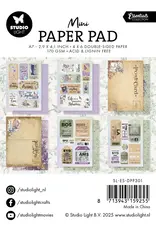 STUDIOLIGHT STUDIOLIGHT ESSENTIALS HAPPY MEMORIES MINI PAPER PAD