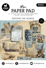 STUDIOLIGHT STUDIOLIGHT ESSENTIALS EXPLORE THE WORLD MINI PAPER PAD
