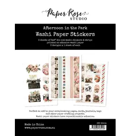 PAPER ROSE PAPER ROSE AFTERNOON IN THE PARK WASHI PAPER STICKERS