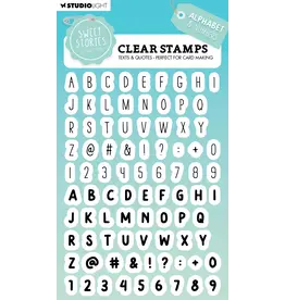 STUDIOLIGHT STUDIOLIGHT SWEET STORIES COLLECTION ALPHABET CLEAR STAMP SET