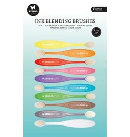 STUDIOLIGHT STUDIOLIGHT ESSENTIALS INK BLENDING BRUSHES  2cm 10/PK