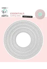 STUDIOLIGHT STUDIOLIGHT CREATIVE CRAFTLAB ESSENTIALS NESTED CIRCLES DIE SET
