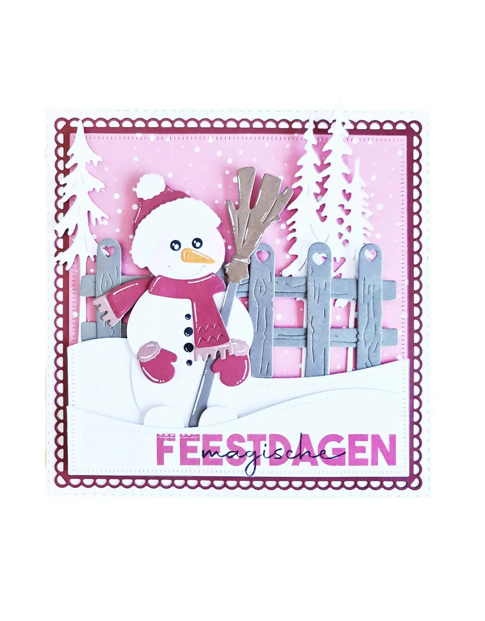 STUDIOLIGHT STUDIOLIGHT CREATIVE CRAFTLAB ESSENTIALS NESTED SQUARES DIE SET