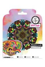 STUDIOLIGHT STUDIOLIGHT ART BY MARLENE MANDALA CRUSH CLING STAMP