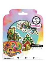 STUDIOLIGHT STUDIOLIGHT ART BY MARLENE ORNAMENT TRIO CLING STAMP SET