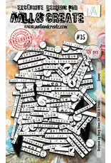 AALL & CREATE AALL & CREATE TRACY EVANS #35 SENSUS DIE CUTS 127/PK