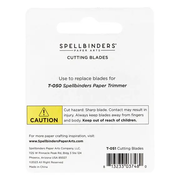 SPELLBINDERS SPELLBINDERS REPLACEMENT CUTTING BLADES