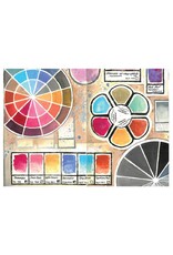 SIZZIX SIZZIX VIC HOLLINS ARTIST TOOLS CLEAR STAMP & STENCIL SET