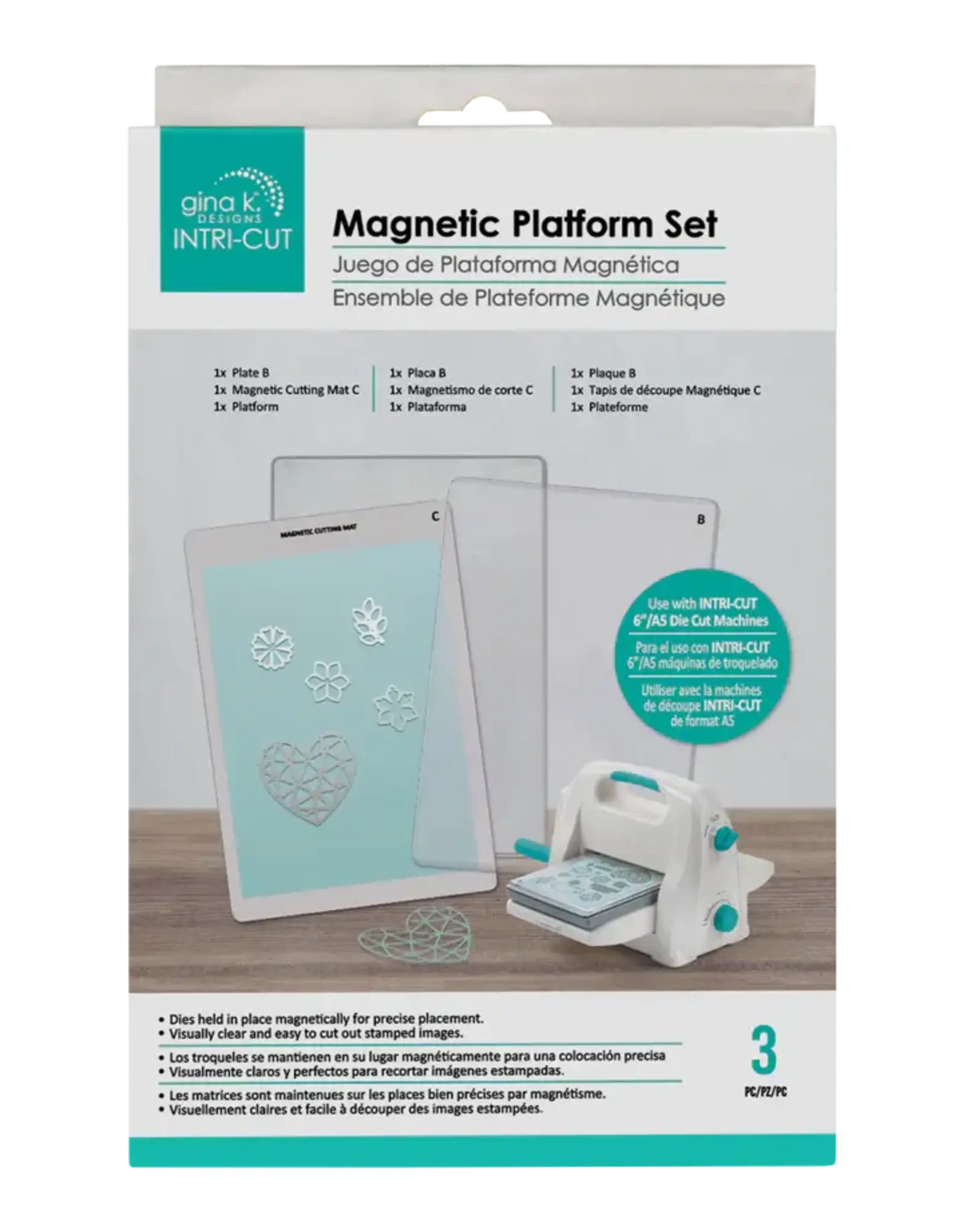 RANGER GINA K. DESIGNS INTRI-CUT MAGNETIC PLATFORM SET