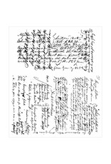 STAMPERS ANONYMOUS STAMPERS ANONYMOUS TIM HOLTZ CLING STAMP LEDGER SCRIPT