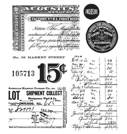 STAMPERS ANONYMOUS STAMPERS ANONYMOUS TIM HOLTZ ETCETERA CLING STAMP SET