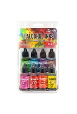 RANGER TIM HOLTZ ALCOHOL INK KIT SPECTRUM BRIGHT 8/PK