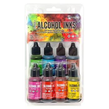 RANGER TIM HOLTZ ALCOHOL INK KIT SPECTRUM BRIGHT 8/PK