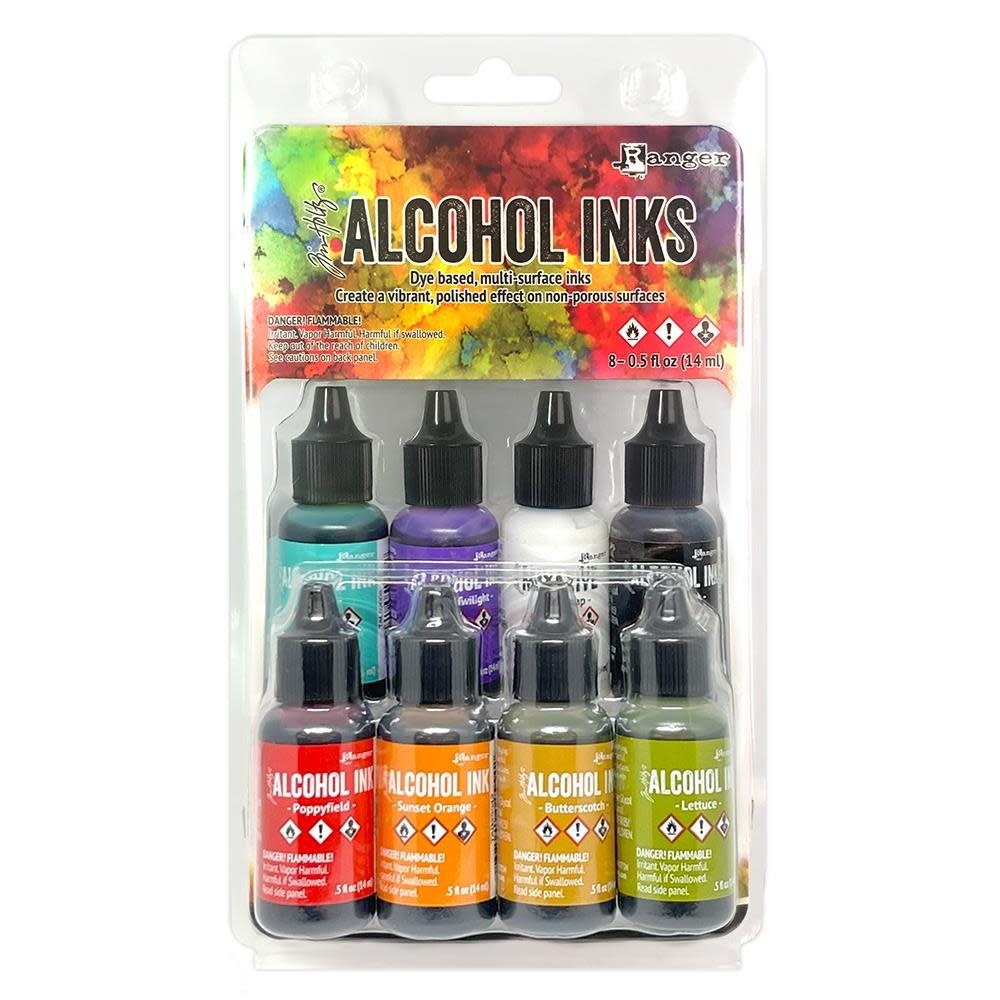 RANGER TIM HOLTZ ALCOHOL INK KIT SPECTRUM CLASSIC 8/PK