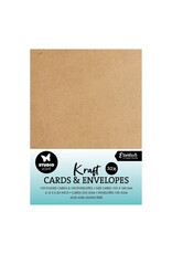 STUDIOLIGHT STUDIOLIGHT CONSUMABLES A6 KRAFT CARDS & ENVELOPES 20/PK