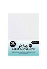 STUDIOLIGHT STUDIOLIGHT CONSUMABLES A6 WHITE CARDS & ENVELOPES 20/PK
