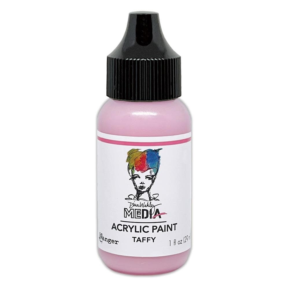 RANGER RANGER DINA WAKLEY MEDIA ACRYLIC PAINT TAFFY 1OZ