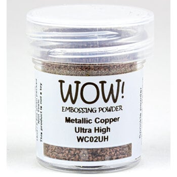 WOW! WOW METALLIC COPPER ULTRA HIGH EMBOSSING POWDER 0.5OZ