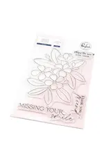 PINKFRESH PINKFRESH STUDIO PLUMERIA CLEAR STAMP SET