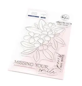 PINKFRESH PINKFRESH STUDIO PLUMERIA CLEAR STAMP SET