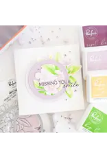 PINKFRESH PINKFRESH STUDIO PLUMERIA CLEAR STAMP SET