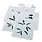 PINKFRESH PINKFRESH STUDIO PLUMERIA STENCIL SET 5/PK