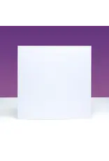HUNKYDORY CRAFTS LTD. HUNKYDORY DOVE WHITE 5x5 CARD BLANKS & ENVELOPES 10/PK