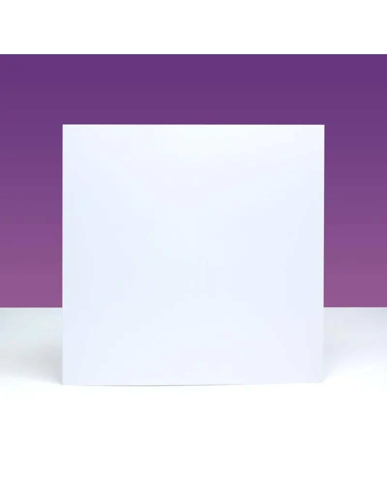 HUNKYDORY CRAFTS LTD. HUNKYDORY DOVE WHITE 5x5 CARD BLANKS & ENVELOPES 10/PK