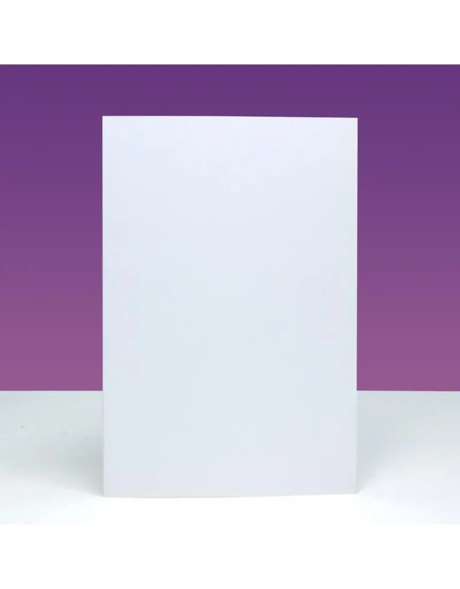 HUNKYDORY CRAFTS LTD. HUNKYDORY DOVE WHITE A6 CARD BLANKS & ENVELOPES 10/PK