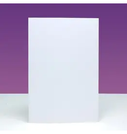 HUNKYDORY CRAFTS LTD. HUNKYDORY DOVE WHITE A6 CARD BLANKS & ENVELOPES 10/PK