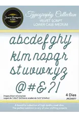 JAMIE RODGERS CRAFTS JAMIE RODGERS CRAFTS LOWER CASE VELVET SCRIPT DIE SET