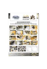 3QUARTER DESIGNS 3QUARTER DESIGNS GOLDEN EBONY 6x4 CARD PACK