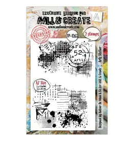 AALL & CREATE AALL & CREATE AUTOUR DE MWA #1263 ARTS STELLAR A7 CLEAR STAMP SET