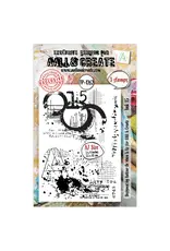 AALL & CREATE AALL & CREATE AUTOUR DE MWA #1262 INK 15 A7 CLEAR STAMP SET